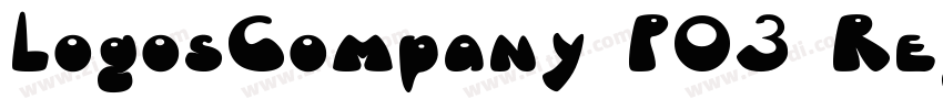 LogosCompany P03 Reg字体转换
